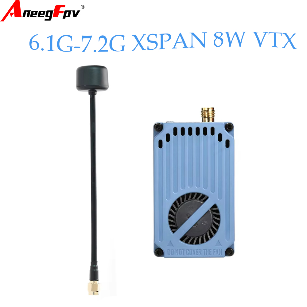 Vtx Video Transmitter - وحدة إرسال الفيديو RUSHFPV 6.1‑7.2G 8W