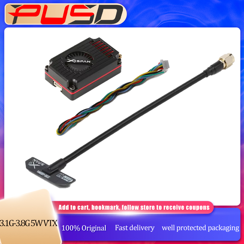 Vtx Video Transmitter - جهاز إرسال فيديو عريض النطاق Rushfpv
