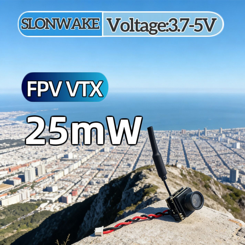Receiver Rc Drone - جهاز إرسال فيديو مدمج SLONWAKE FPV