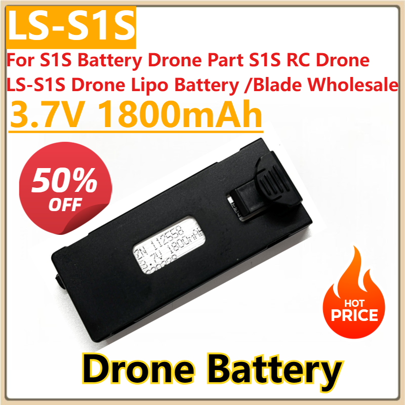 Drone Rc S1S - جديد 3.7 فولت 1800 مللي أمبير