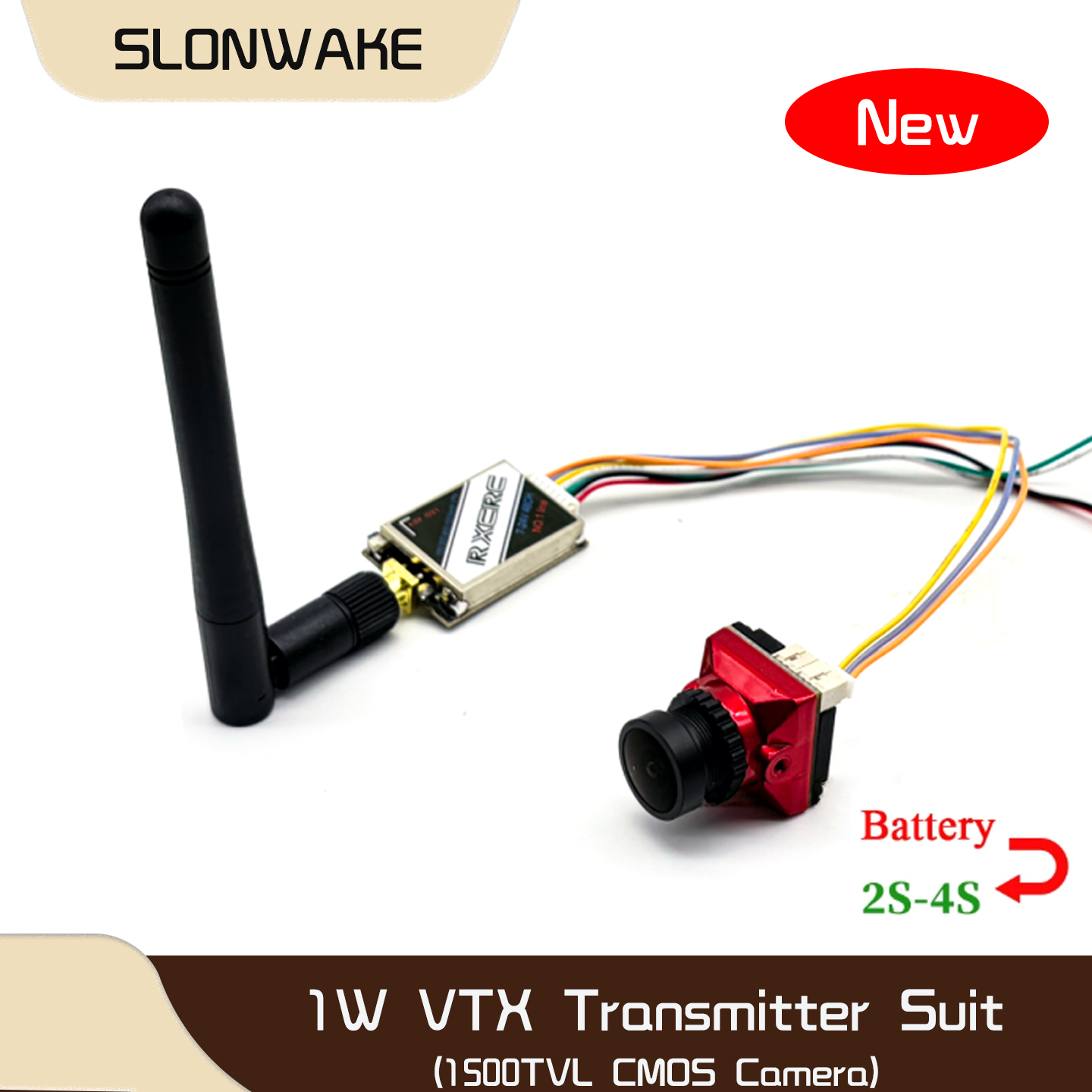 Receiver Rc Drone - جهاز إرسال فيديو SLONWAKE 5.8G 48CH