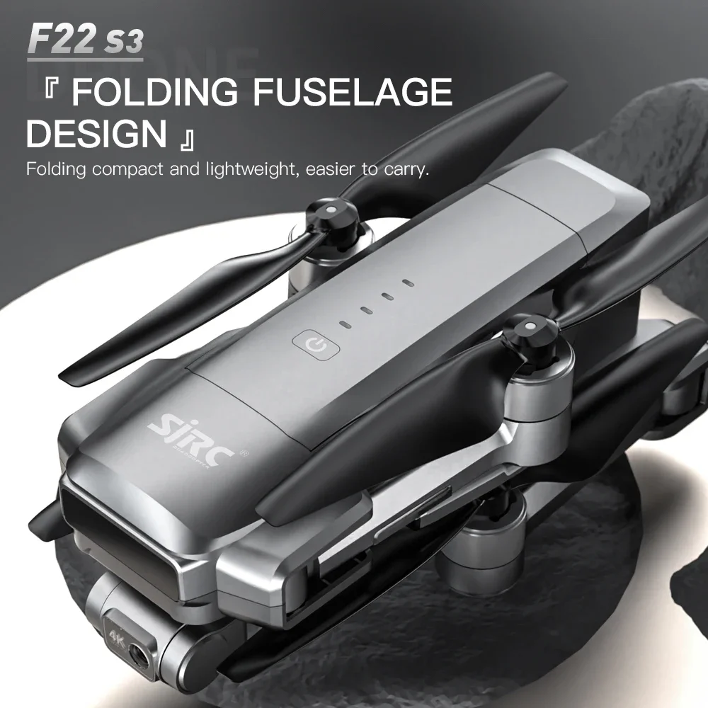 Drone Rc Land - طائرة SJRC F22 S3 pro القابلة