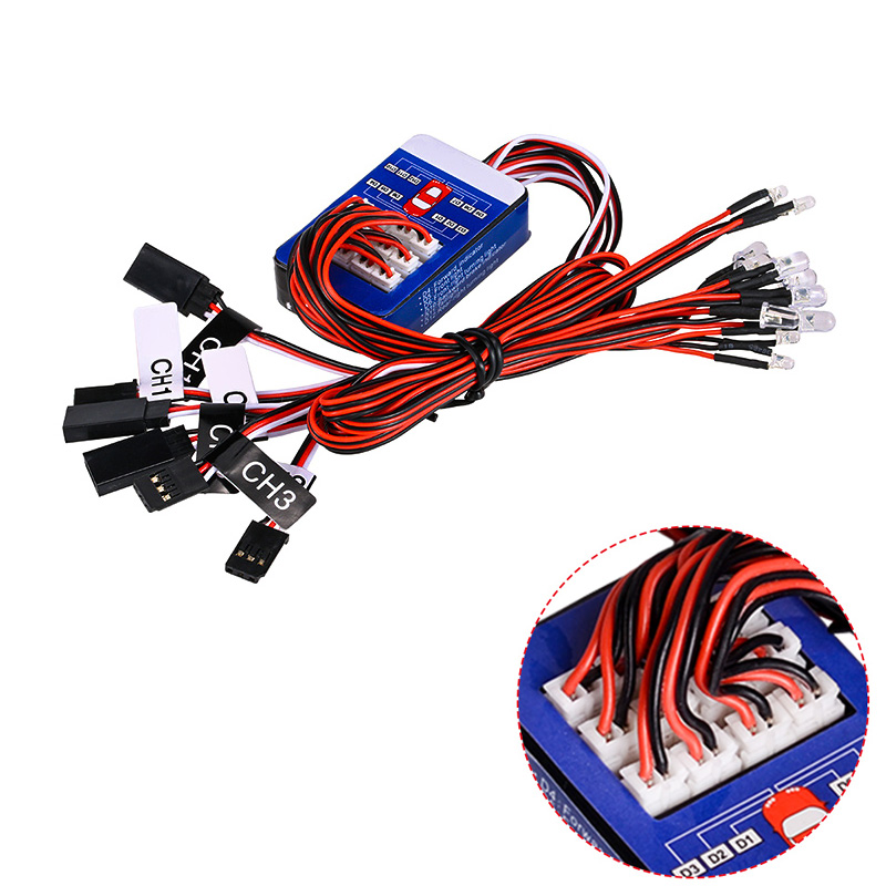 Rc Drift Car Kit - نظام إضاءة RC بـ 12 مصباح