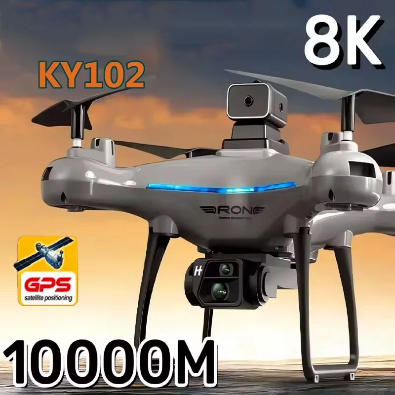 Drone Ky102 Rc - طائرة بدون طيار Ky102 8k Hd