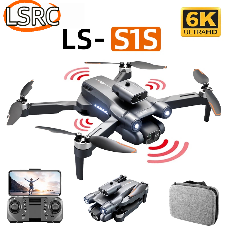 Drone Rc S1S - S1S طائرة بدون طيار احترافية 4K