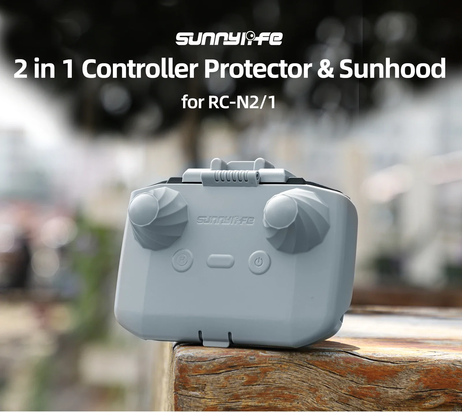 2 في 1 وحدة تحكم حامي SunHood  - مراجعة Drone Rc N2 وسعره