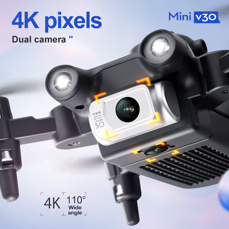 طائرة بدون طيار صغيرة V30 WiFi - مراجعة Drone Rc Land وسعره