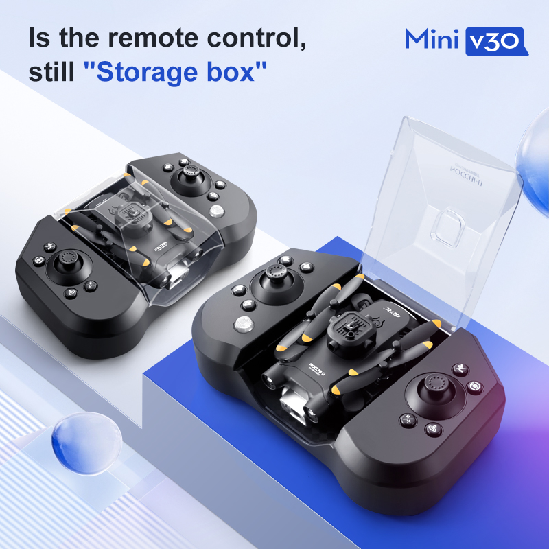 طائرة بدون طيار صغيرة V30 WiFi - مراجعة Drone Rc Land وسعره
