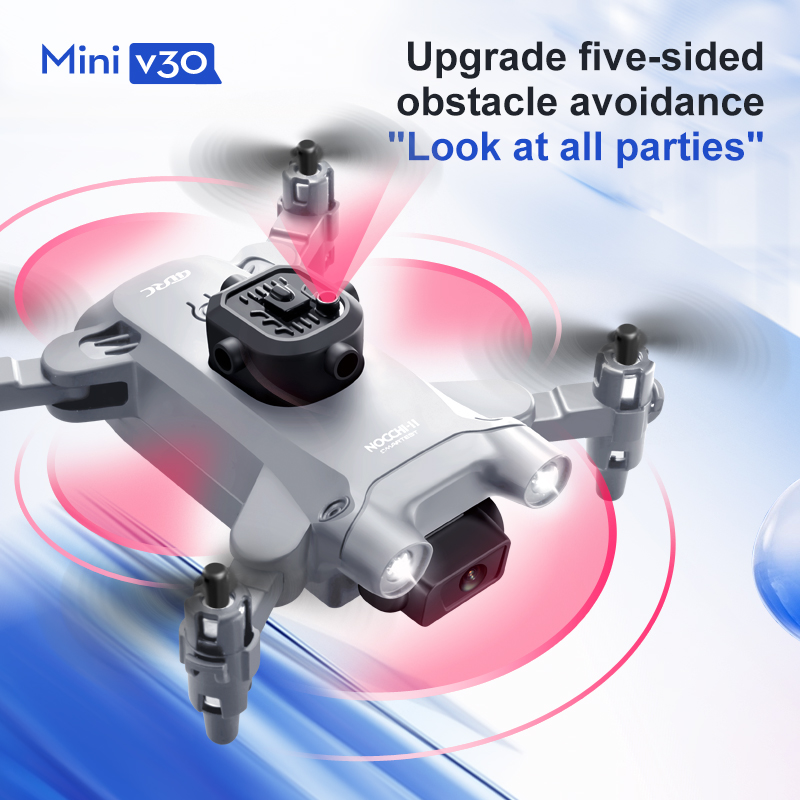 طائرة بدون طيار صغيرة V30 WiFi - مراجعة Drone Rc Land وسعره