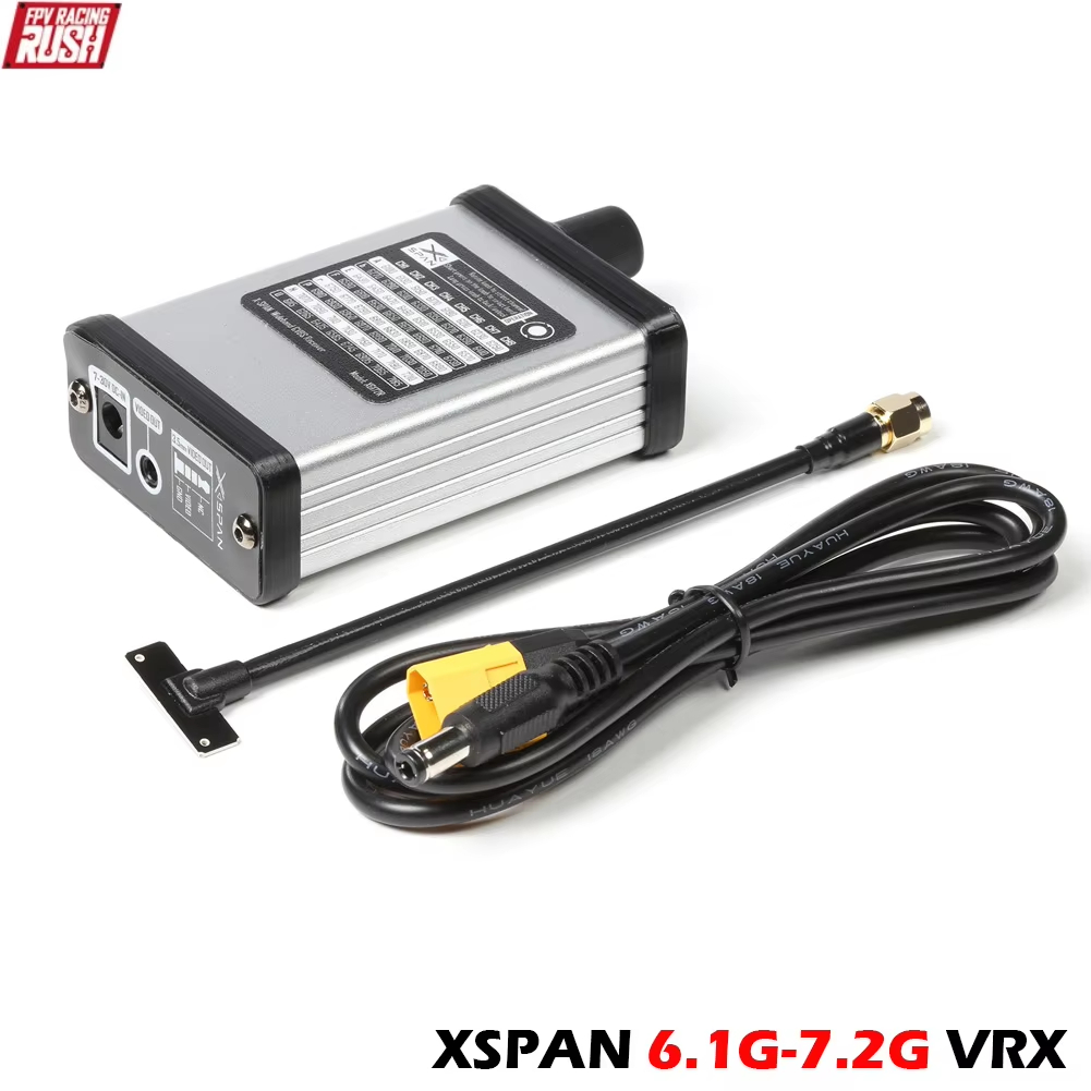 وحدة استقبال RushFpv XSPAN VRX - مراجعة Receiver Rc Drone وسعره
