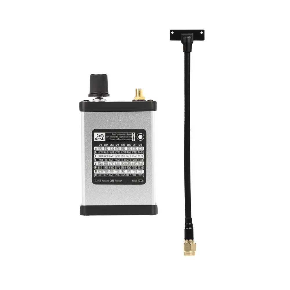 وحدة استقبال RushFpv XSPAN VRX - مراجعة Receiver Rc Drone وسعره