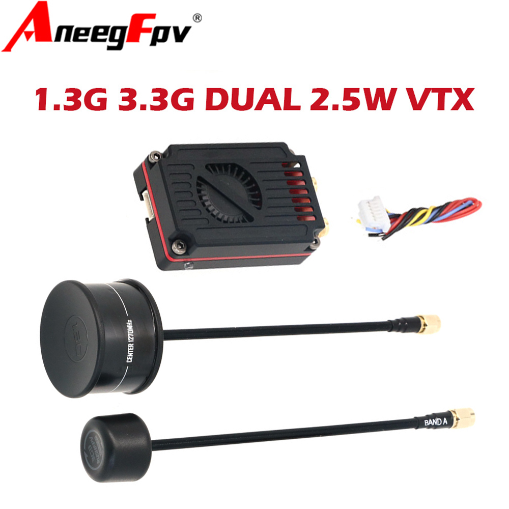 RUSH FPV 3.3G&1.3G ثنائي النطا - مراجعة Vtx Video Transmitter وسعره