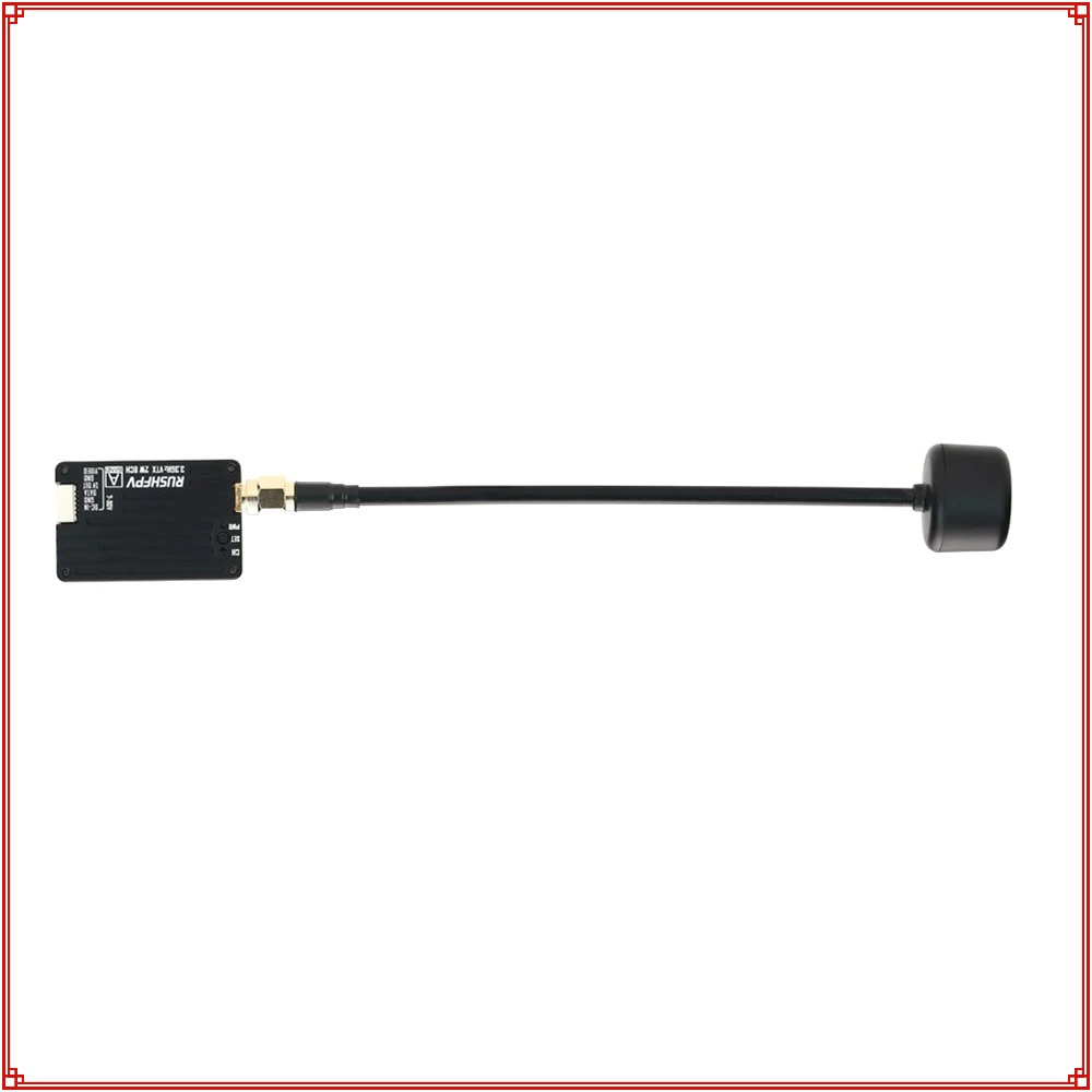 جهاز إرسال RUSHFPV 3.3G 2W VTX - مراجعة Receiver Rc Drone وسعره
