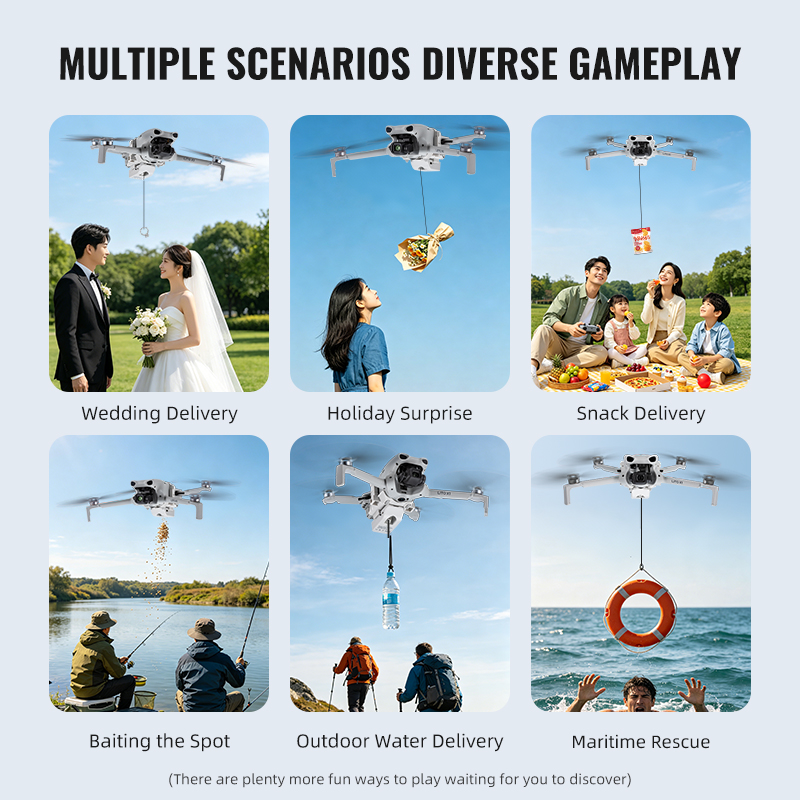 نظام إسقاط جوي لمسافة 12 كم لط - مراجعة Drone Dji Rc N1 وسعره