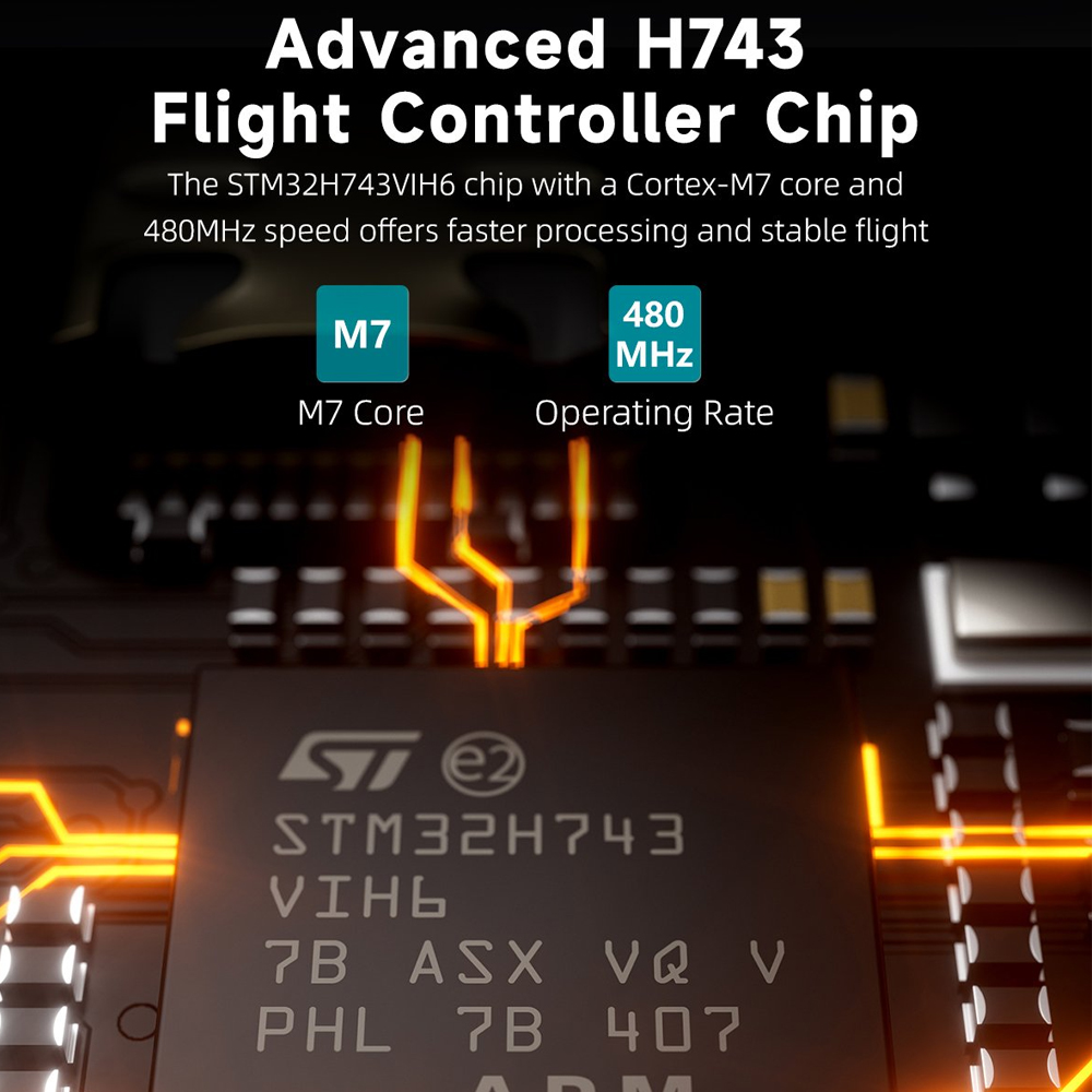 GEPRC TAKER H743 BT 8Bit 80A S - مراجعة Drone Tech Rc وسعره