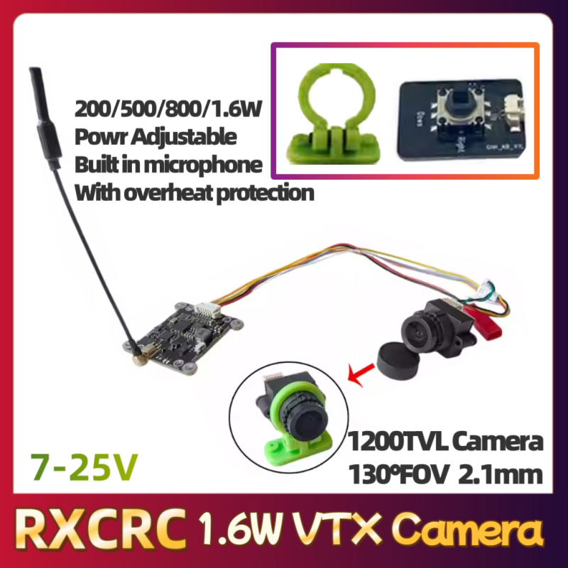 RXCRC 5.8G وحدة 48CH 1.6W VTX  - مراجعة Receiver Rc Drone وسعره