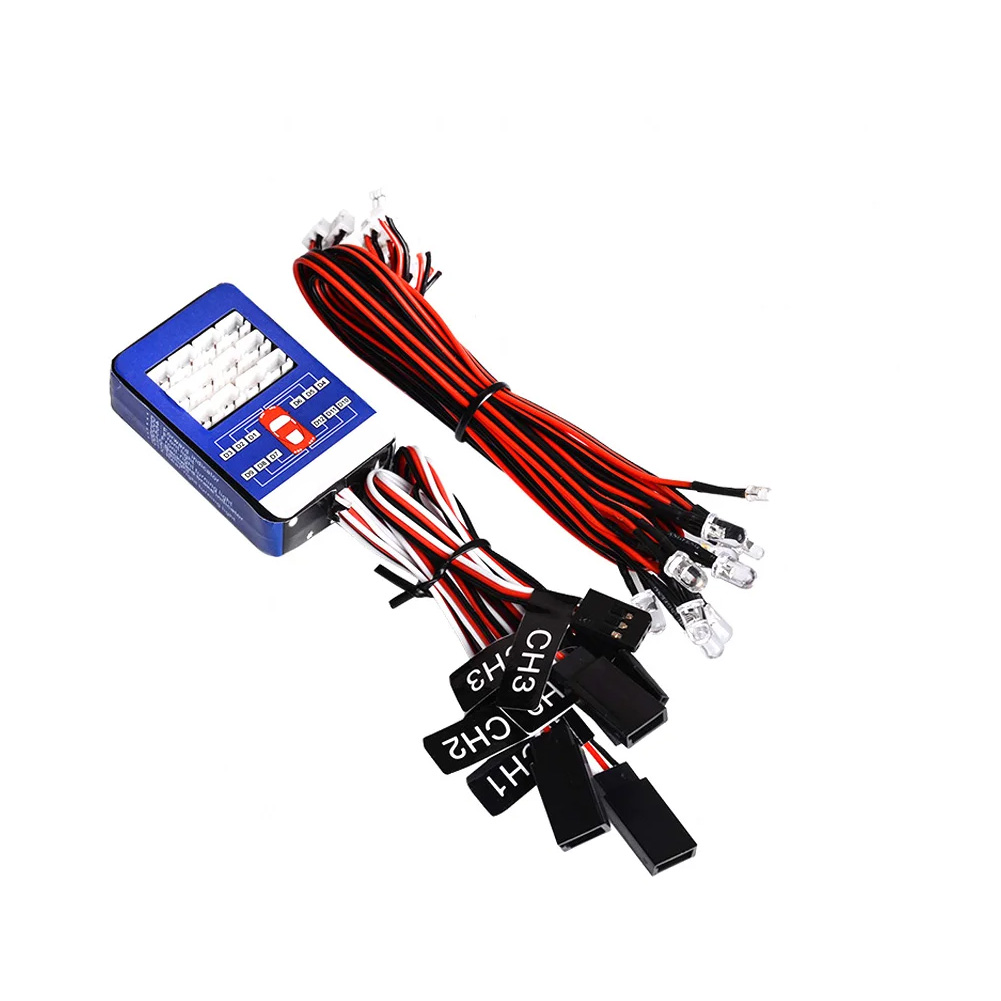 نظام إضاءة LED لسيارة التحكم ع - مراجعة Rc Drift Car Kit وسعره