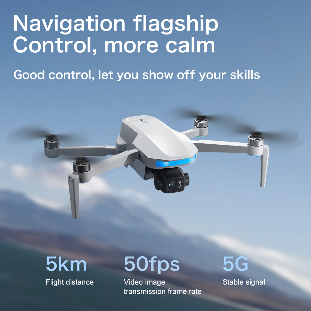 طائرة لينوفو S-X1 بدون طيار 8K - مراجعة Drone Rc Land وسعره