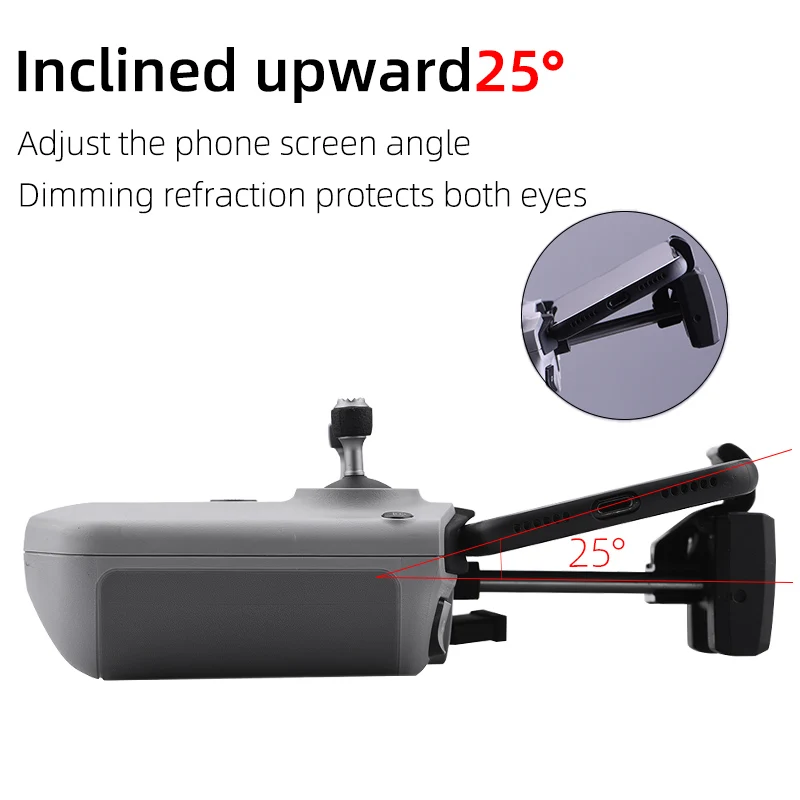 حامل الهاتف المحمول للتحكم عن  - مراجعة Drone Dji Rc N1 وسعره