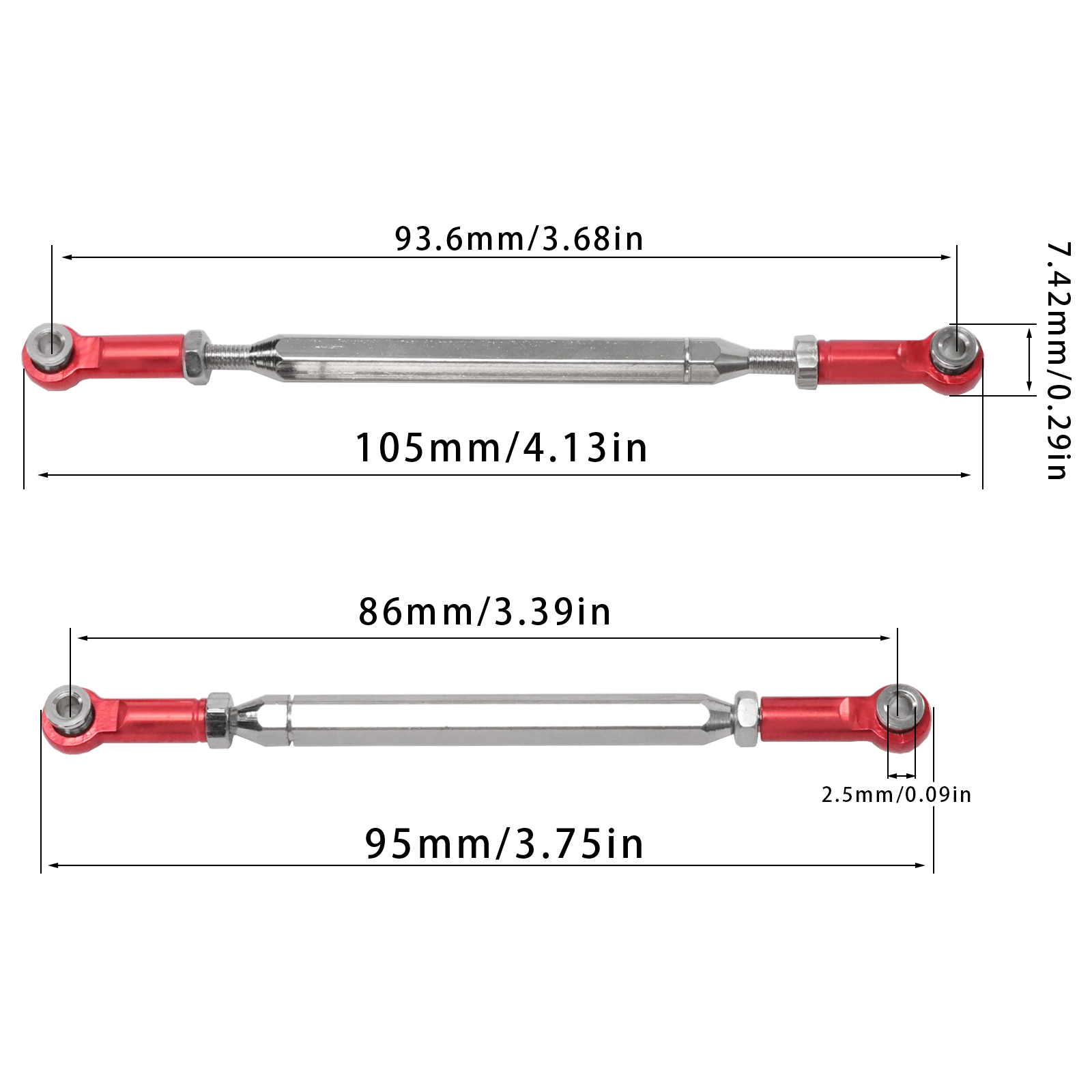 طقم تعديل التعليق MN128 بمقياس - مراجعة Rc Suspension Arm وسعره
