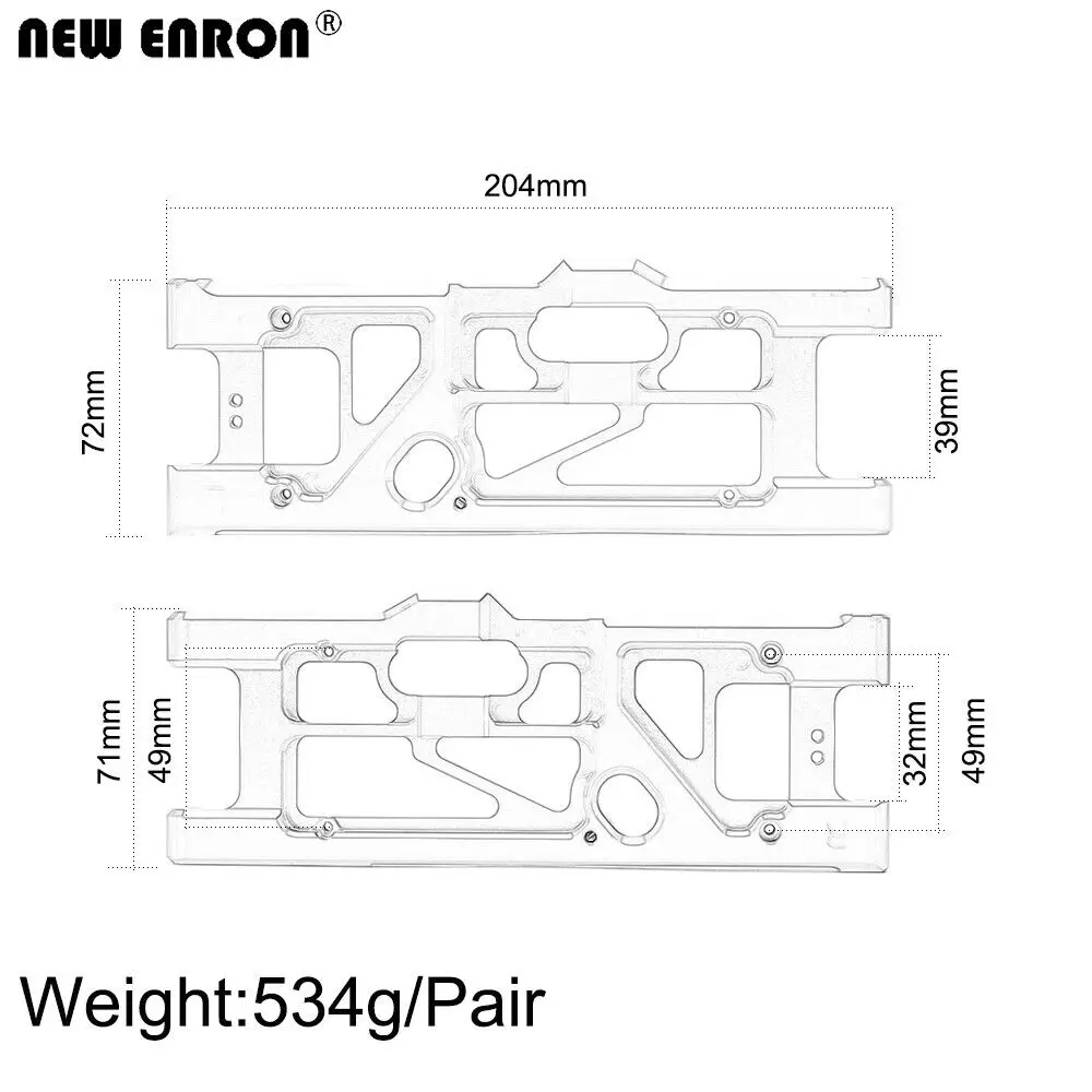 جديد ENRON الألومنيوم 6061 أذر - مراجعة Rc Suspension Arm وسعره