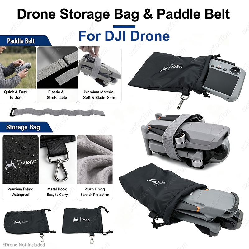 مجموعة ملحقات الطائرات بدون طي - مراجعة Drone Dji Rc N1 وسعره