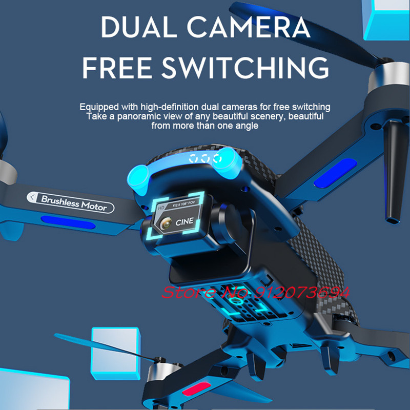 طائرة بدون طيار رباعية المراوح - مراجعة Drone Rc S1S وسعره