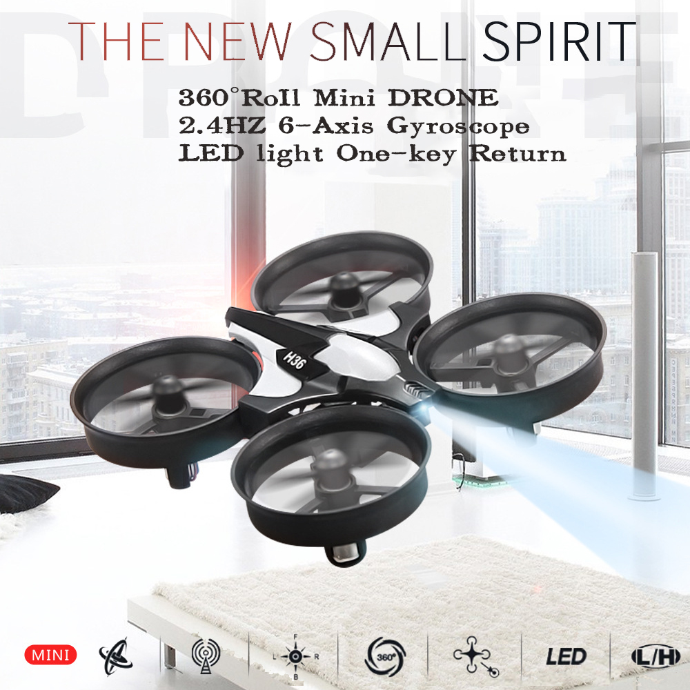 طائرة بدون طيار صغيرة JJRC H36 - مراجعة Drone Rc Land وسعره