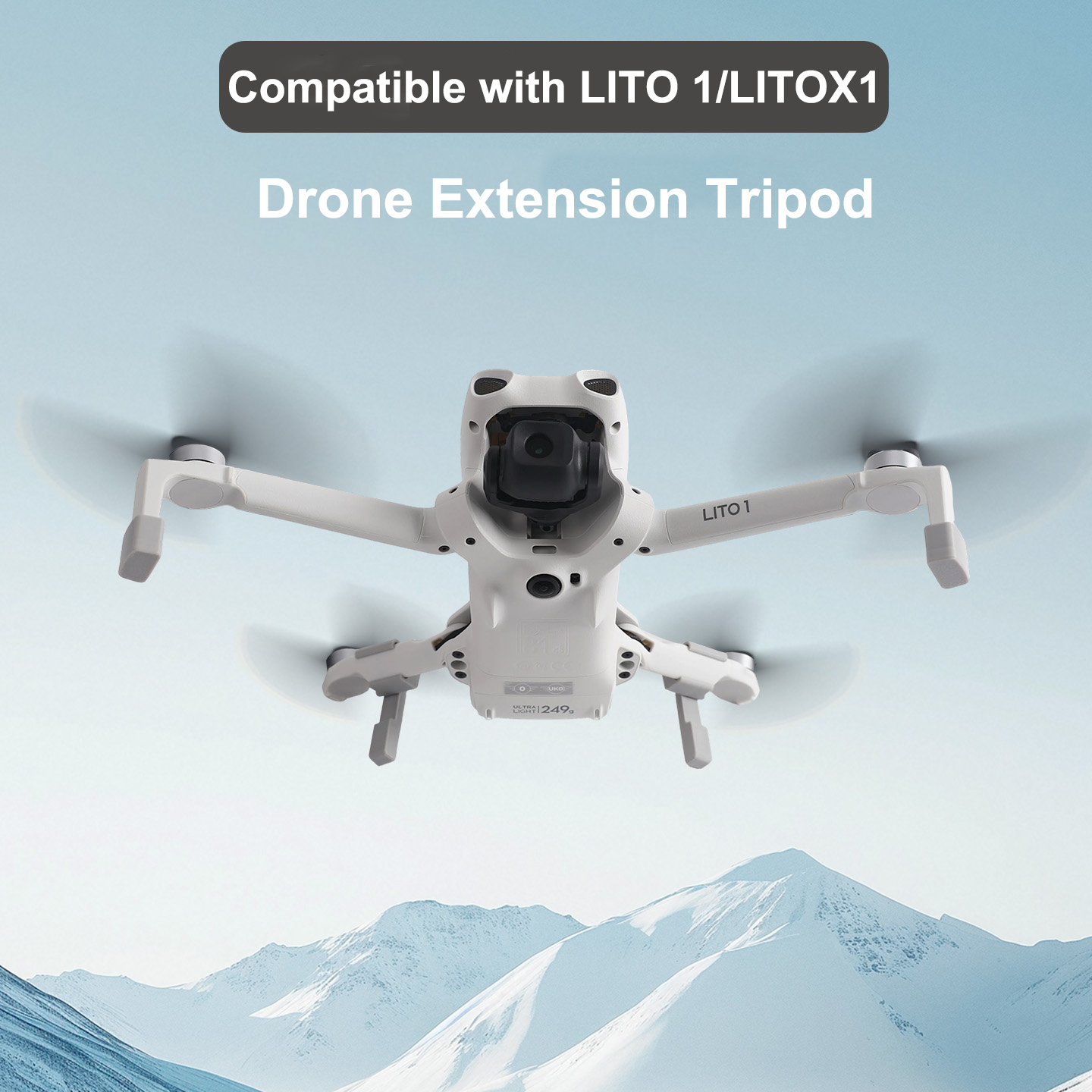 موسع أرجل الهبوط لطائرة DJI LI - مراجعة Drone Dji Rc N1 وسعره