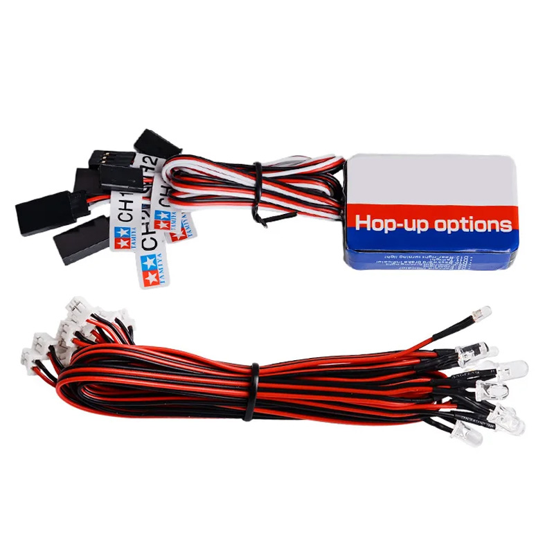 نظام إضاءة RC بـ 12 مصباح LED، - مراجعة Rc Drift Car Kit وسعره