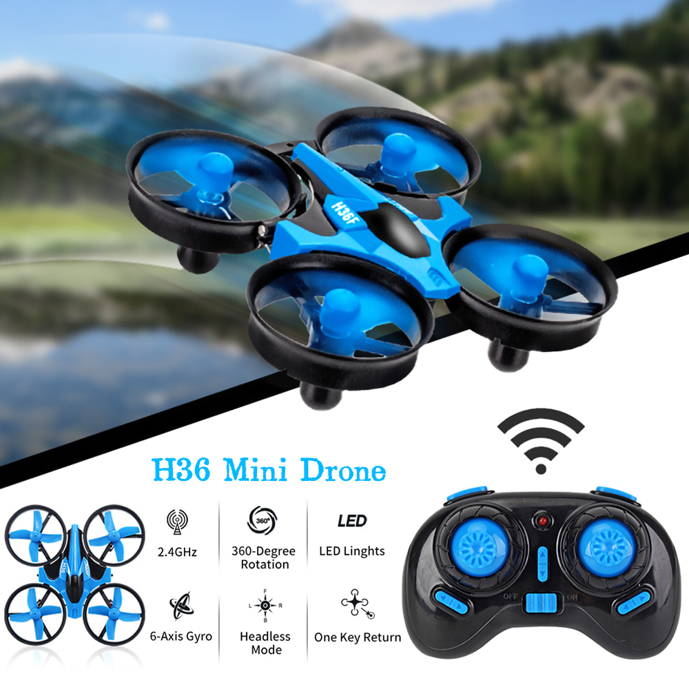JJRC H36 Mini Rc Drone 4ch 6-A - مراجعة Drone Rc Land وسعره