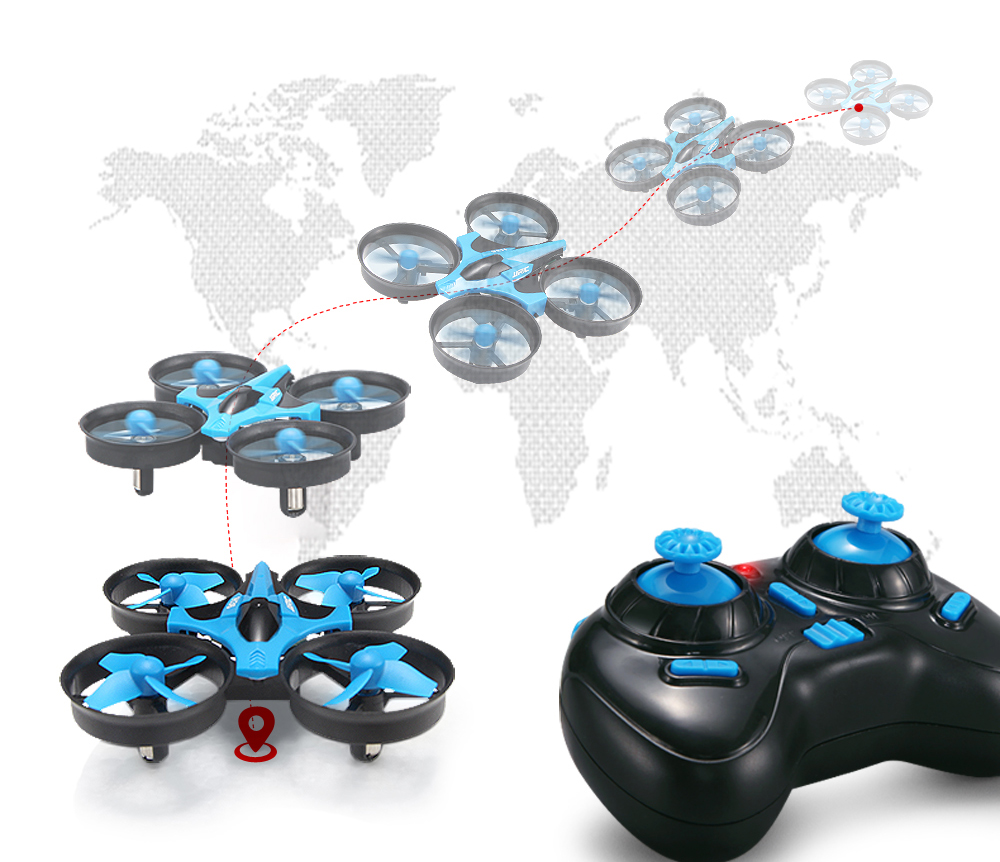 JJRC H36 Mini Rc Drone 4ch 6-A - مراجعة Drone Rc Land وسعره