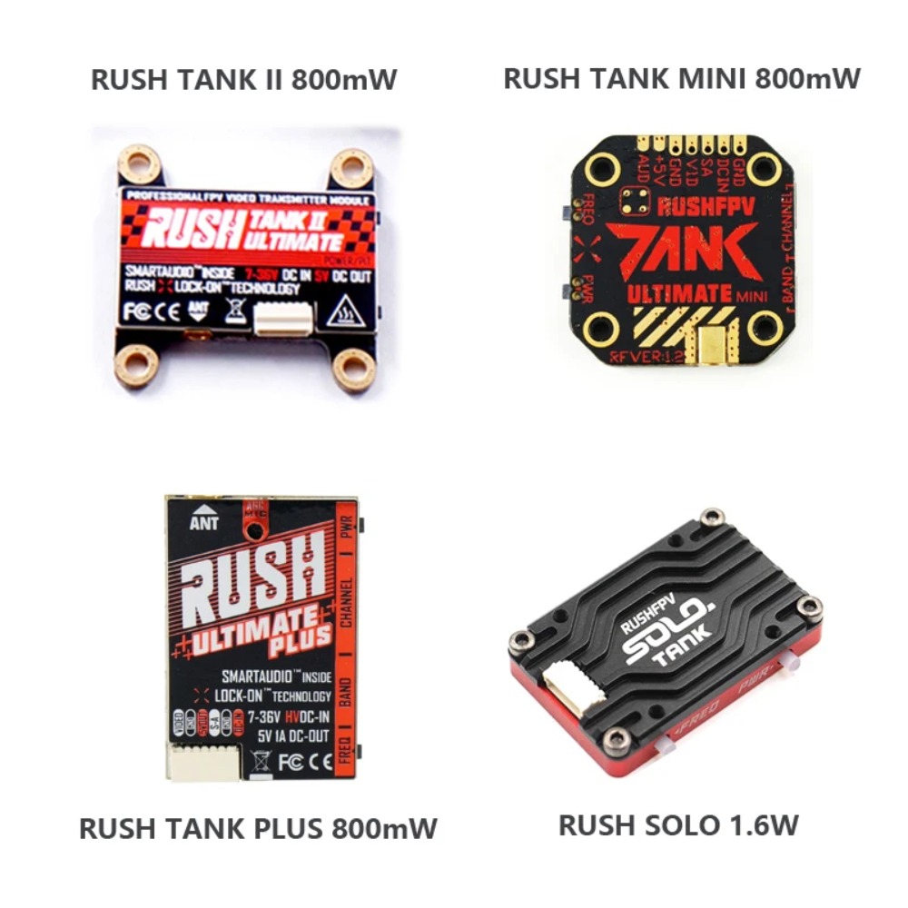 جهاز إرسال فيديو RUSH TANK Ult - مراجعة Vtx Video Transmitter وسعره