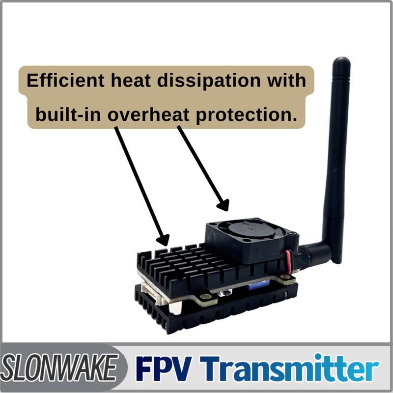 SLONWAKE 5.8G 3000mW محاكاة VT - مراجعة Receiver Rc Drone وسعره