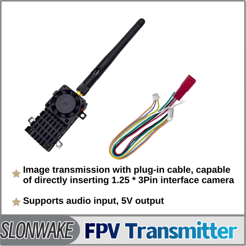 SLONWAKE 5.8G 3000mW محاكاة VT - مراجعة Receiver Rc Drone وسعره