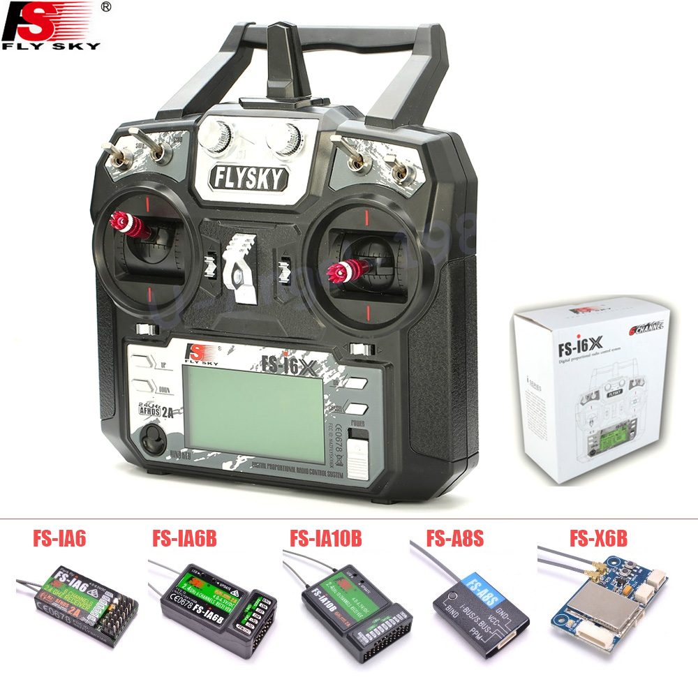 FLYSKY FS-i6X FS i6X 10CH 2.4  - مراجعة Drone Tech Rc وسعره