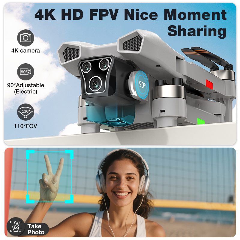 طائرة بدون طيار L017 Pro جديدة - مراجعة Drone Rc Land وسعره