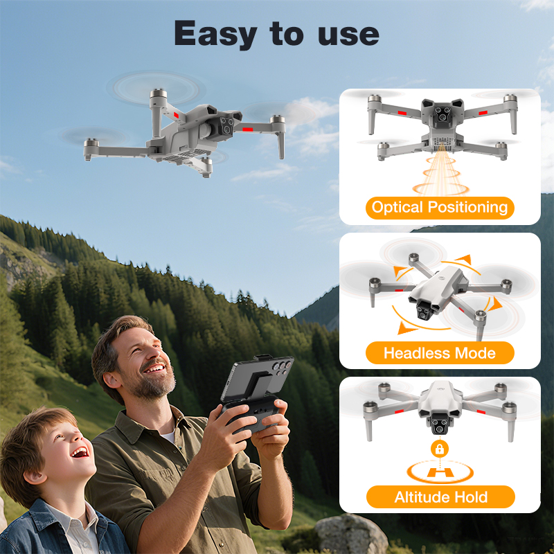 طائرة بدون طيار L017 Pro جديدة - مراجعة Drone Rc Land وسعره