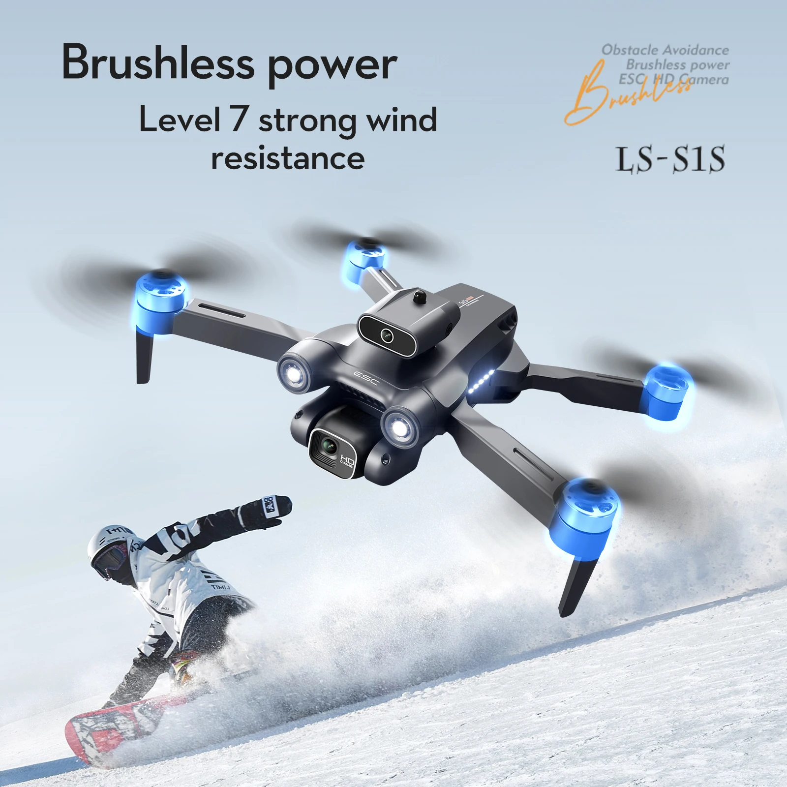 S1S طائرة بدون طيار احترافية 4 - مراجعة Drone Rc S1S وسعره