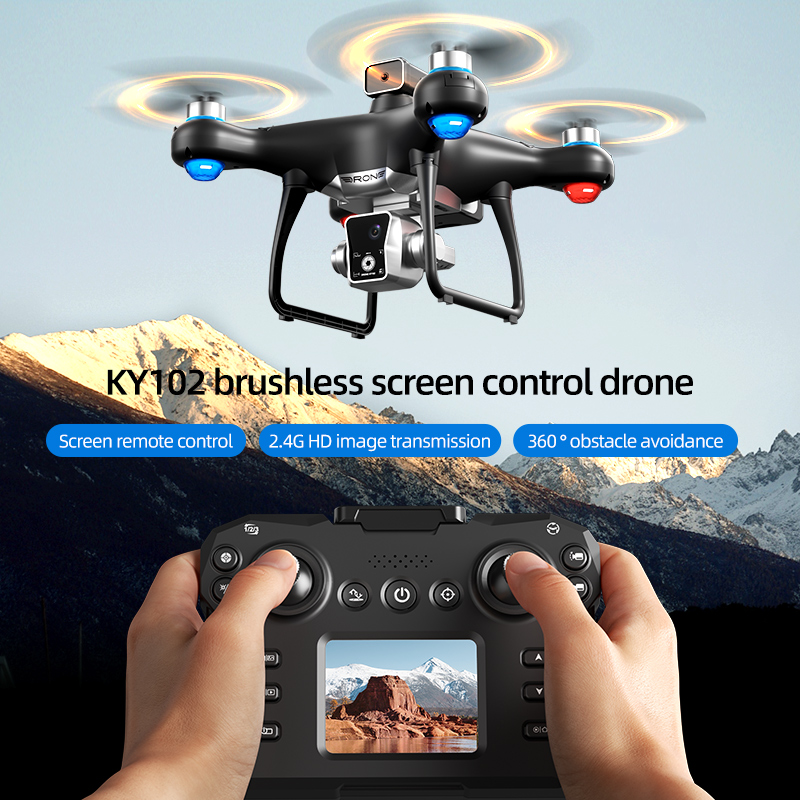 طائرة بدون طيار KY102 مع كامير - مراجعة Drone Ky102 Rc وسعره