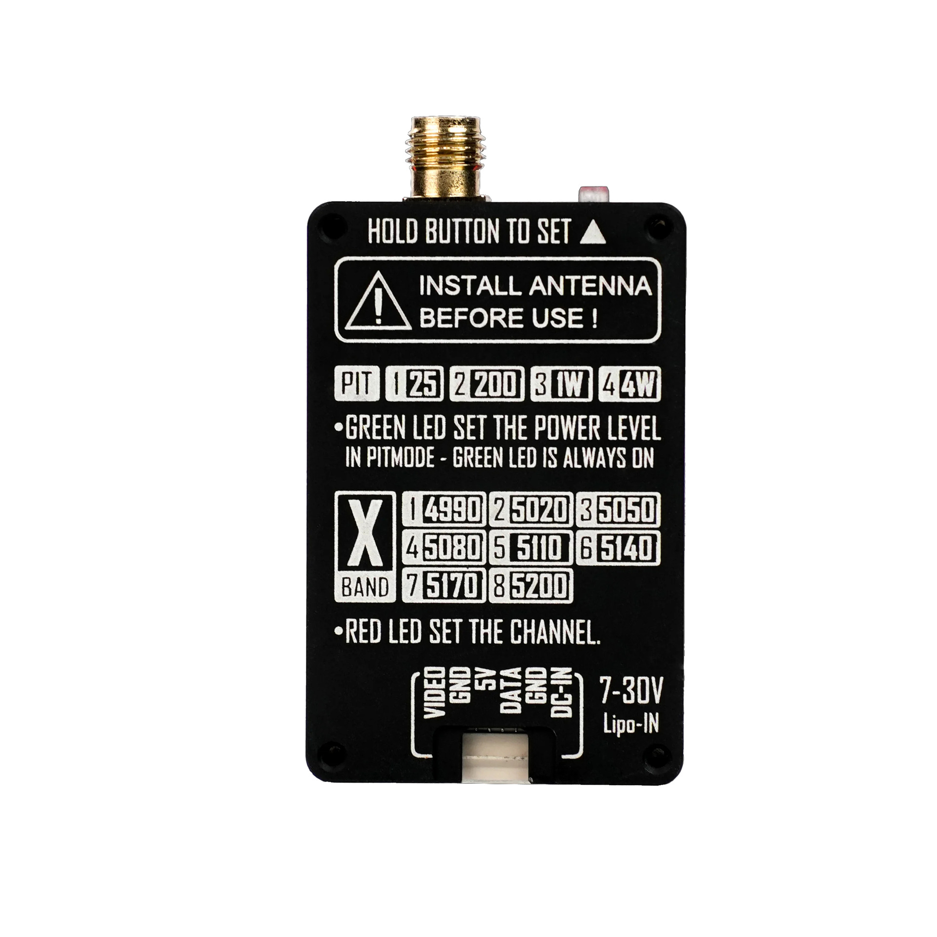 مجموعة إرسال الفيديو VTX RUSHF - مراجعة Vtx Video Transmitter وسعره