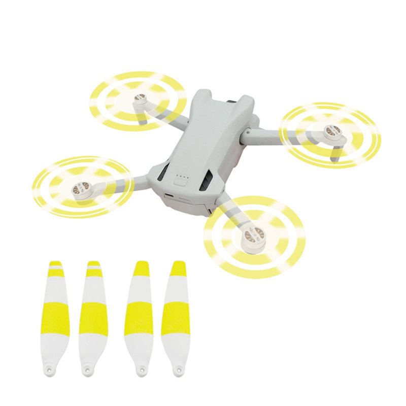 8 قطع من شفرات المروحة لطائرات - مراجعة Drone Dji Rc N1 وسعره
